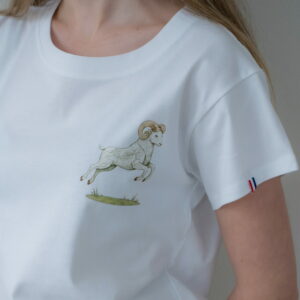 T-shirt blanc – IMPULSIF – femme